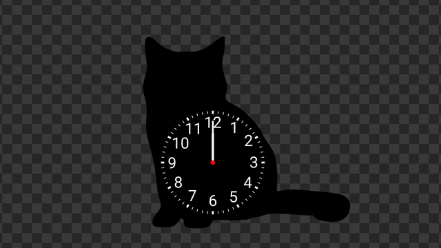猫時計 03