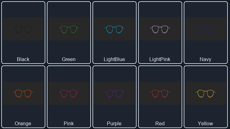 Glasses 04 見本画像 2